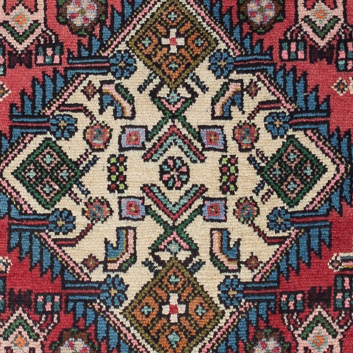 Persisk tæppe - Nomadisk - 125 x 77 cm - rød