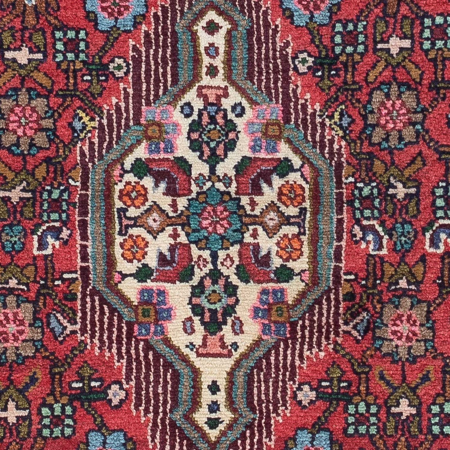 Persisk tæppe - Nomadisk - 133 x 81 cm - rød