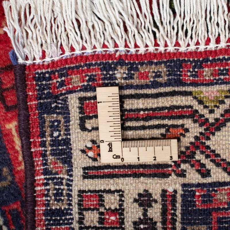 Persisk tæppe - Nomadisk - 132 x 77 cm - rød