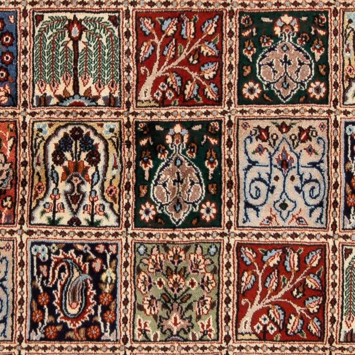 Persisk tæppe - Classic - 224 x 174 cm - flerfarvet