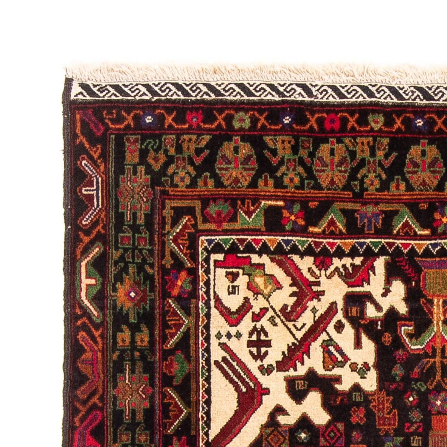 Baluch-tæppe - 176 x 111 cm - beige