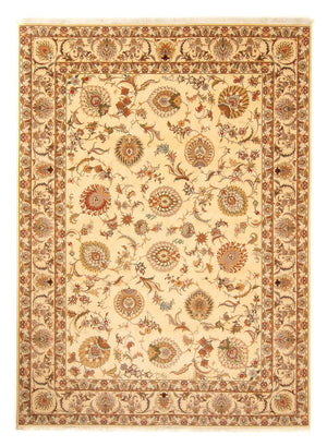 Persisk tæppe - Tabriz - Royal - 346 x 256 cm - lys brun