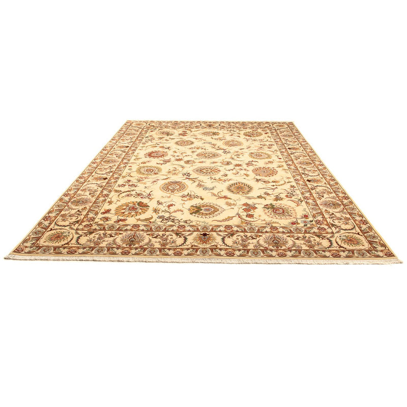 Persisk tæppe - Tabriz - Royal - 346 x 256 cm - lys brun