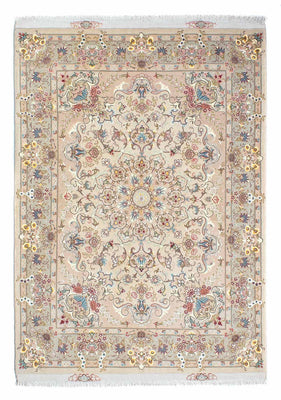 Persisk tæppe - Tabriz - Royal - 210 x 150 cm - beige