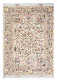 Persisk tæppe - Tabriz - Royal - 210 x 150 cm - beige