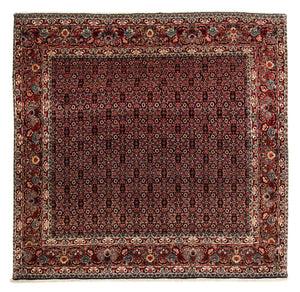 Persisk tæppe - Bijar firkantet  - 208 x 197 cm - brun