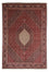 Persisk tæppe - Bijar - 349 x 245 cm - lysrød
