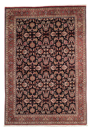 Persisk tæppe - Bijar - 299 x 203 cm - mørkeblå