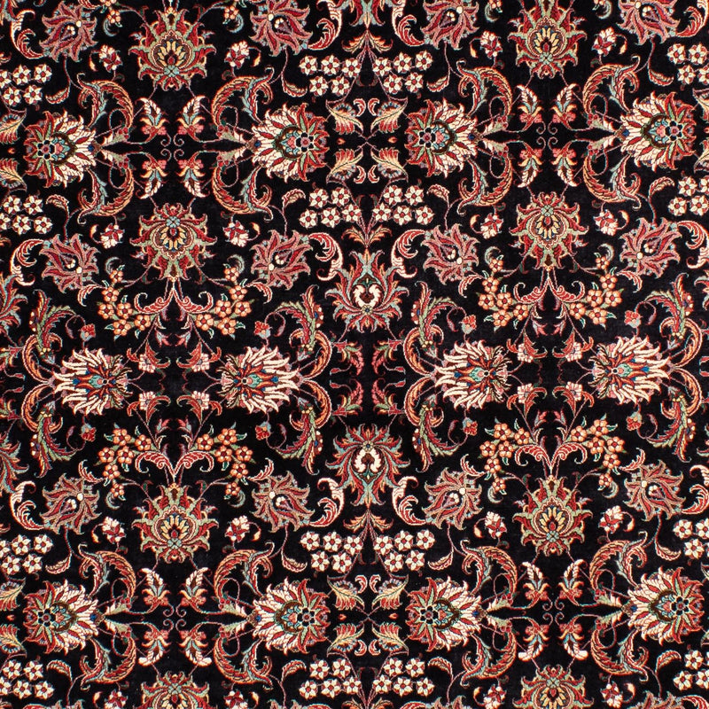 Persisk tæppe - Bijar - 299 x 203 cm - mørkeblå