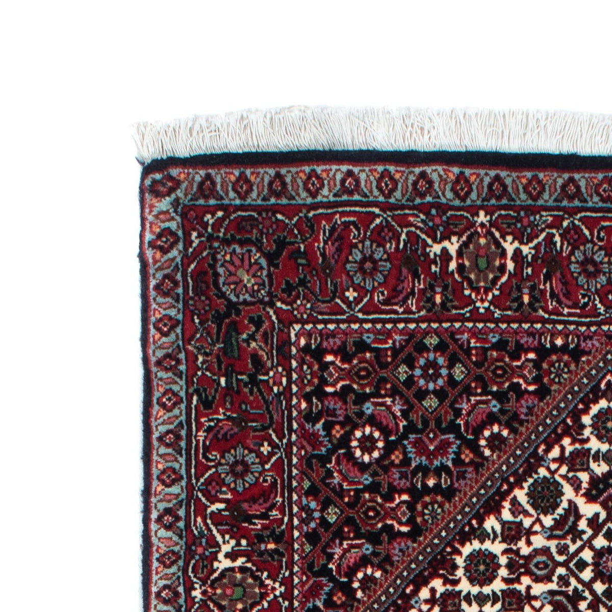 Løber Persisk tæppe - Bijar - 218 x 77 cm - mørkeblå