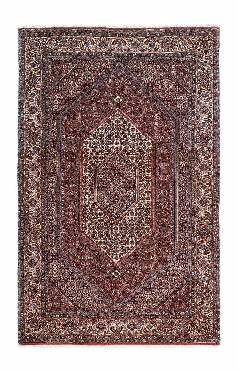 Persisk tæppe - Bijar - 213 x 134 cm - flerfarvet