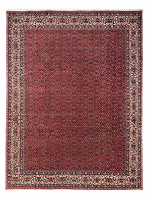 Persisk tæppe - Bijar - Royal - 338 x 252 cm - rød