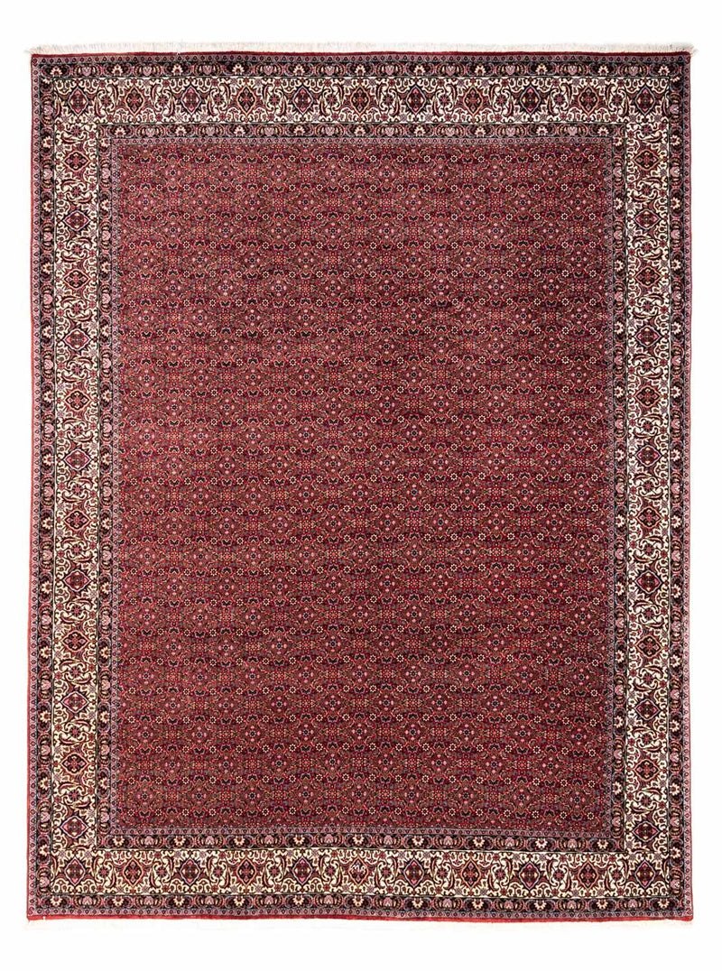 Persisk tæppe - Bijar - Royal - 338 x 252 cm - rød