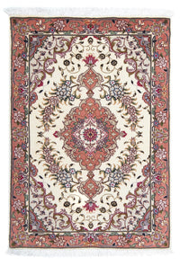 Persisk tæppe - Tabriz - Royal - 90 x 60 cm - beige