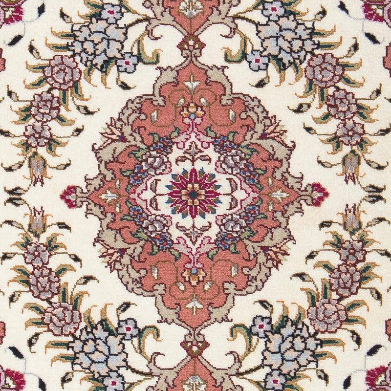 Persisk tæppe - Tabriz - Royal - 90 x 60 cm - beige