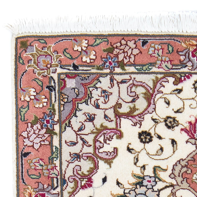Persisk tæppe - Tabriz - Royal - 90 x 60 cm - beige