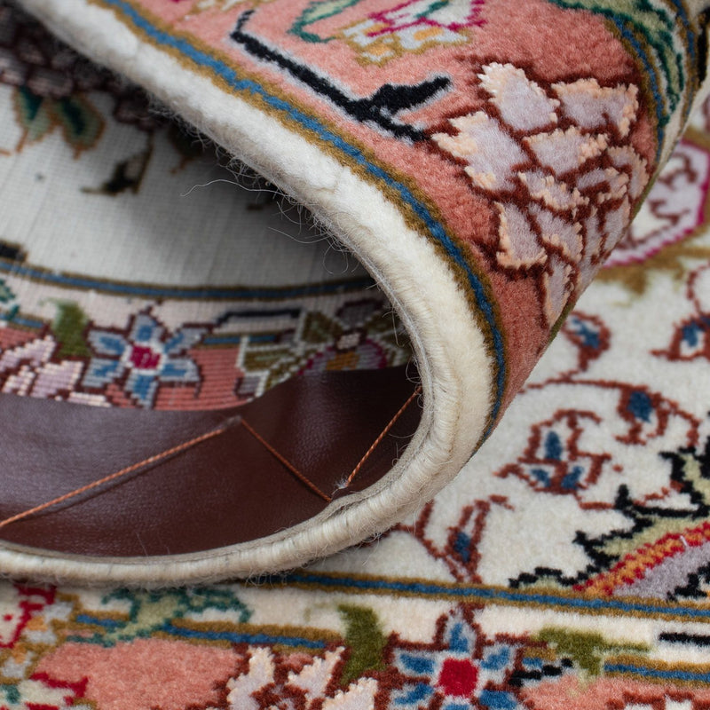 Persisk tæppe - Tabriz - Royal - 90 x 60 cm - beige
