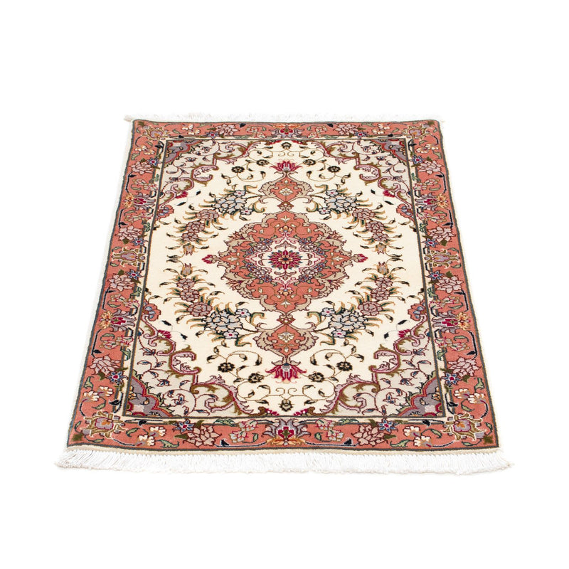 Persisk tæppe - Tabriz - Royal - 90 x 60 cm - beige