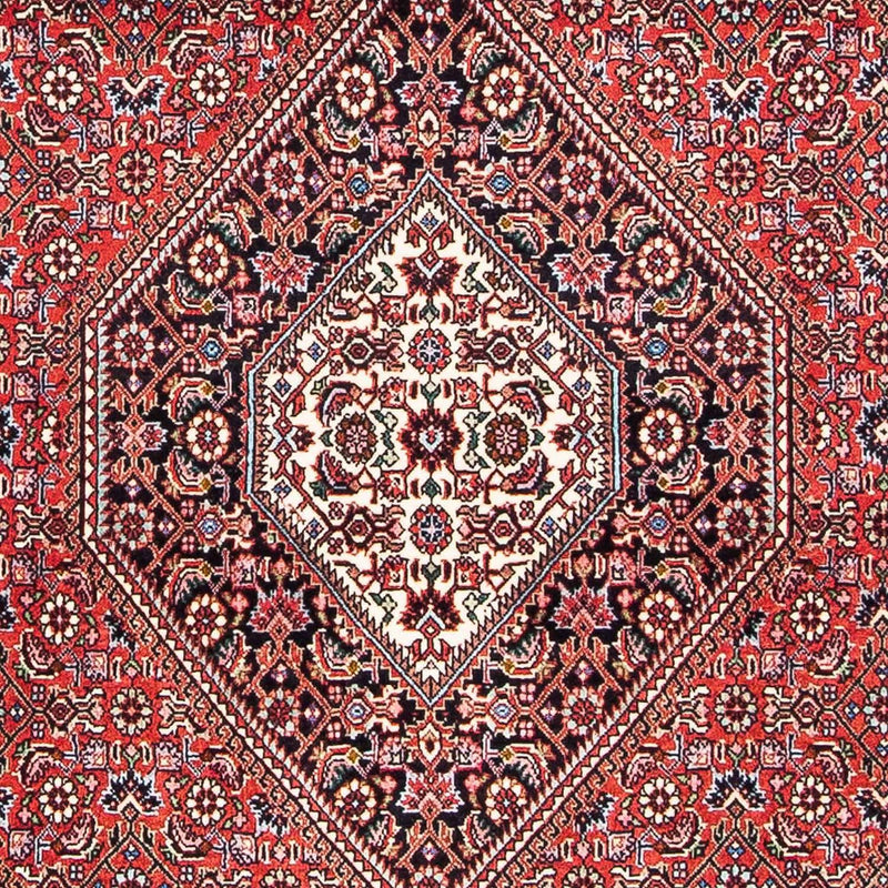 Persisk tæppe - Bijar - 172 x 109 cm - lysrød