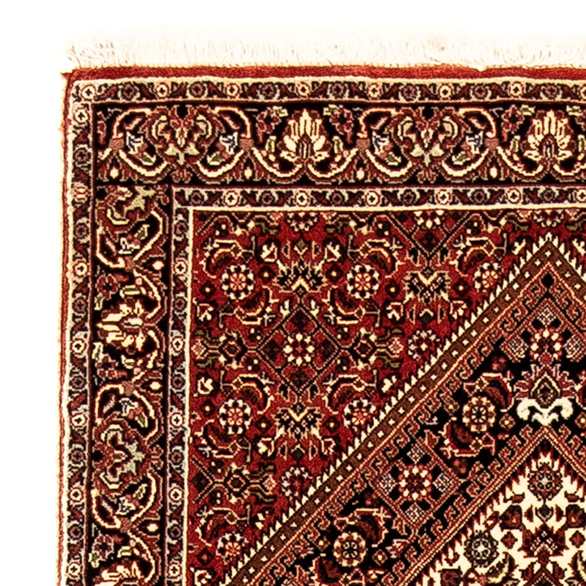 Løber Persisk tæppe - Bijar - 225 x 69 cm - flerfarvet