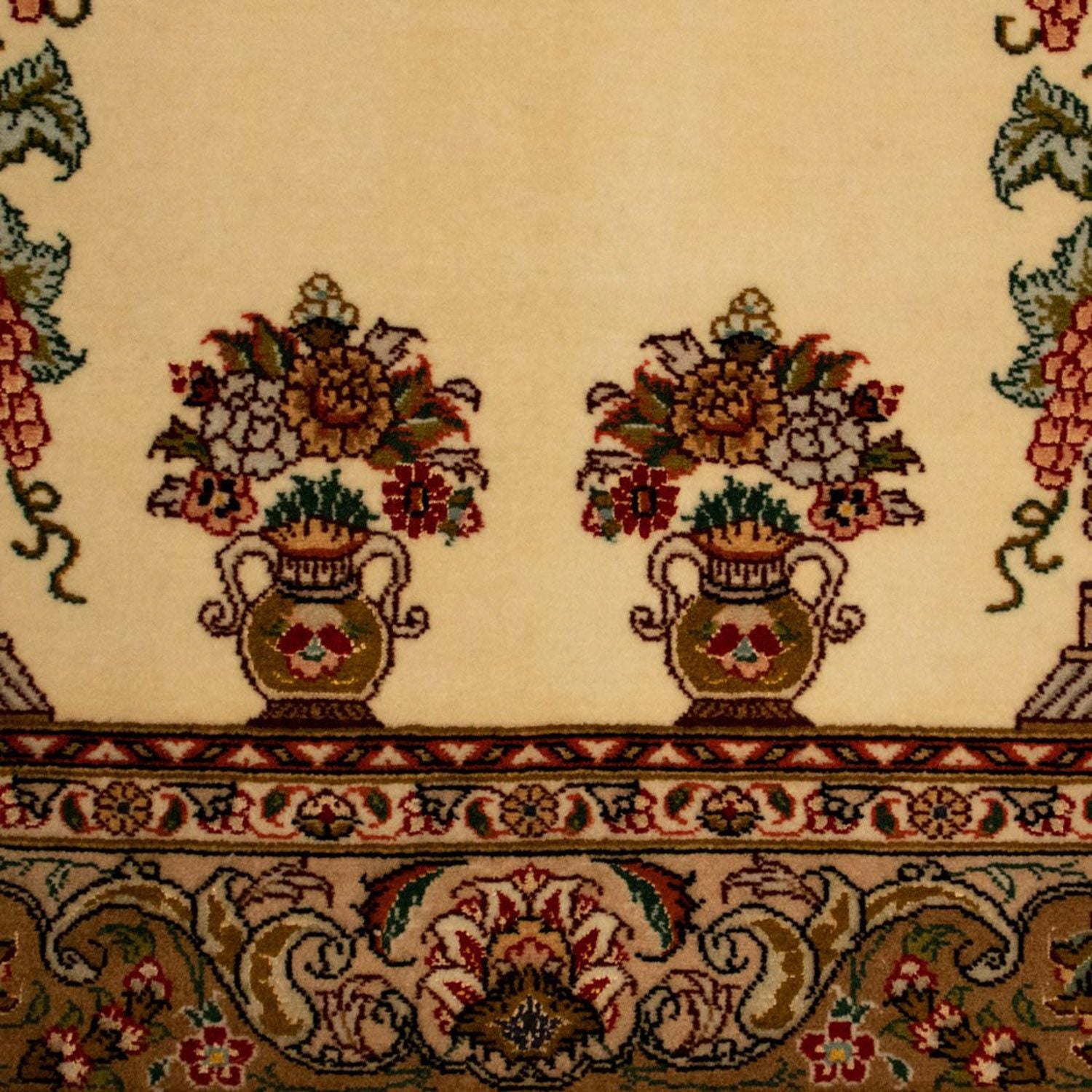 Persisk tæppe - Tabriz - Royal - 153 x 103 cm - beige