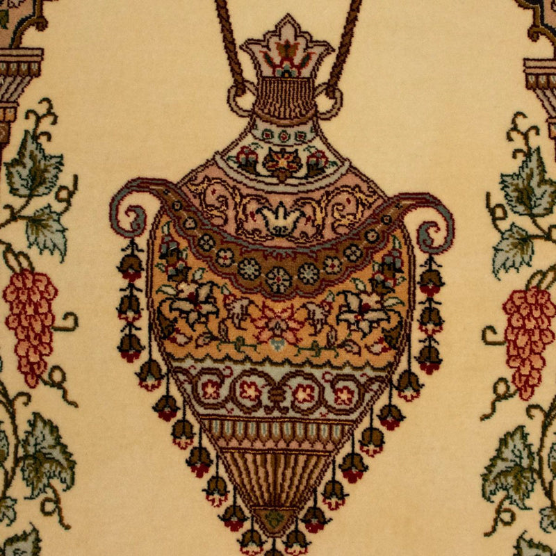 Persisk tæppe - Tabriz - Royal - 153 x 103 cm - beige