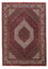 Persisk tæppe - Bijar - 238 x 171 cm - mørkerød