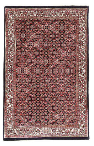 Persisk tæppe - Bijar - 170 x 108 cm - mørkeblå