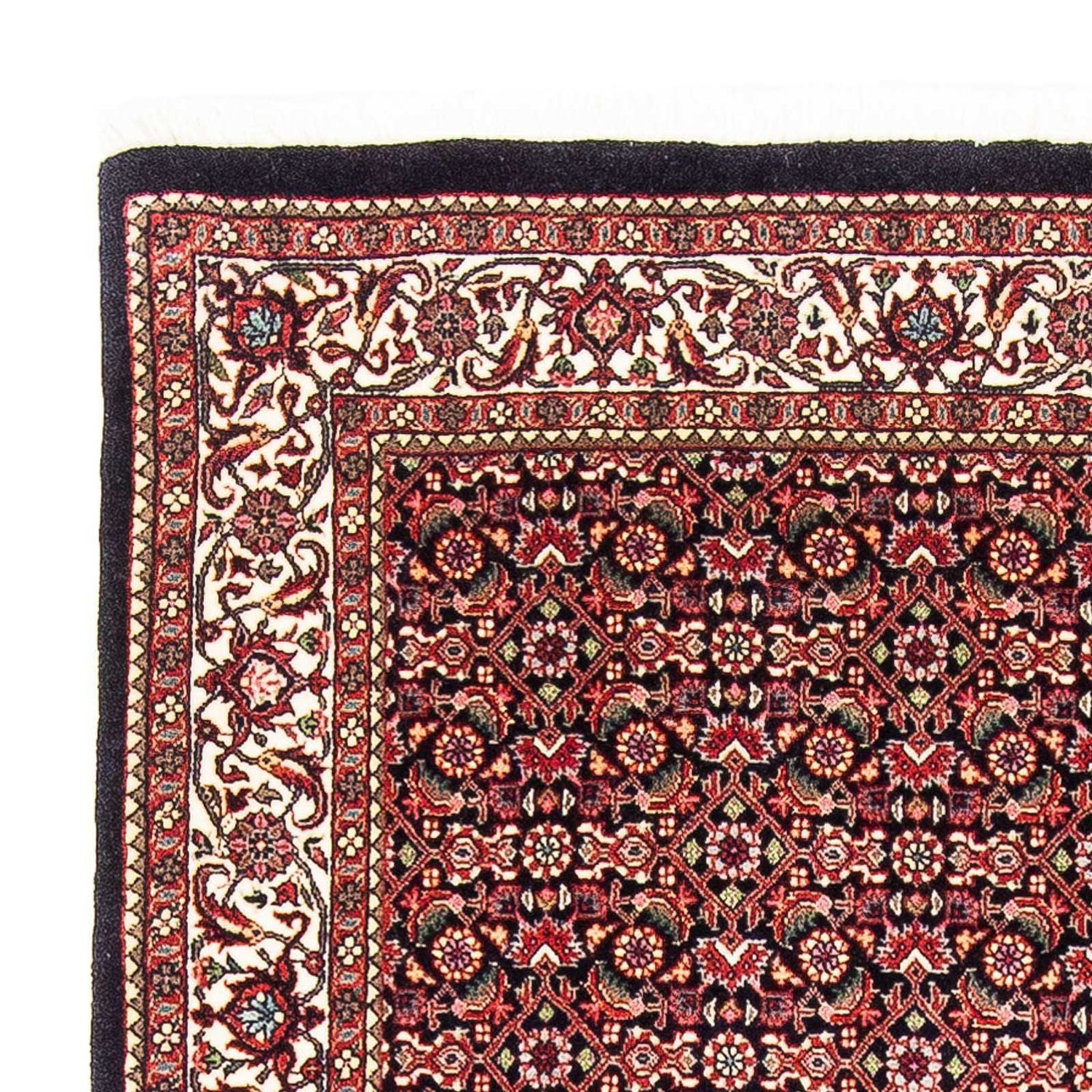 Persisk tæppe - Bijar - 170 x 108 cm - mørkeblå