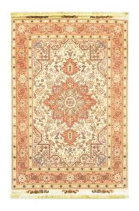 Persisk tæppe - Tabriz - Royal - 148 x 101 cm - beige