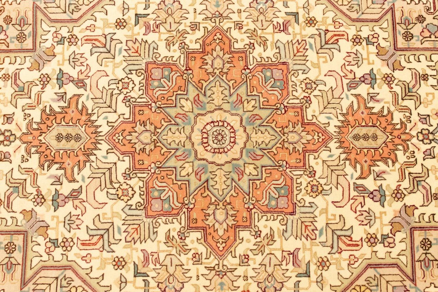 Persisk tæppe - Tabriz - Royal - 148 x 101 cm - beige