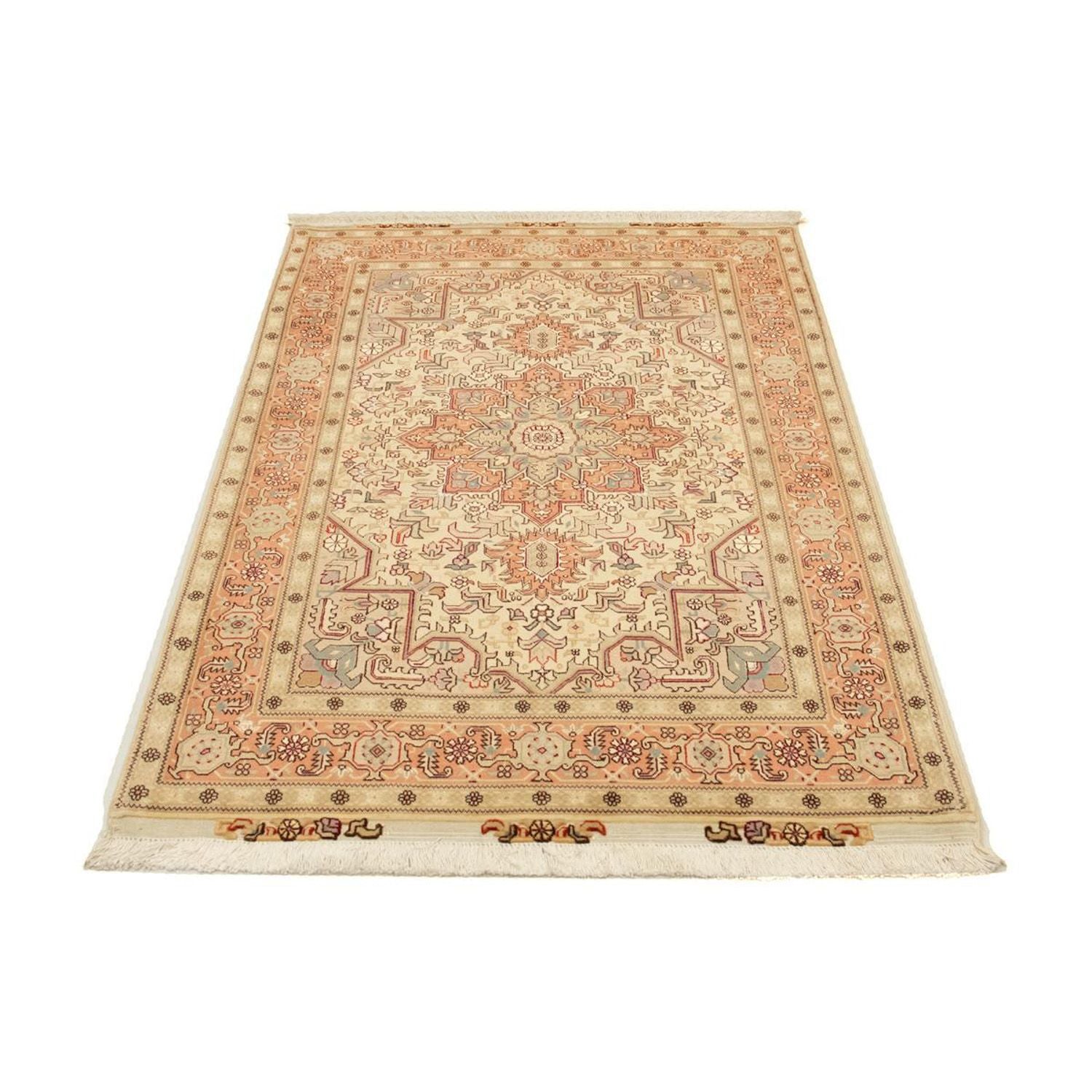 Persisk tæppe - Tabriz - Royal - 148 x 101 cm - beige