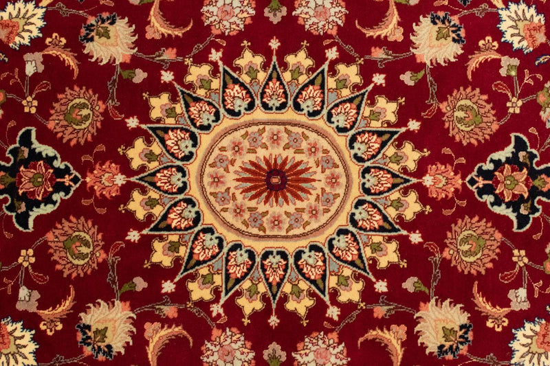Persisk tæppe - Tabriz - Royal - 150 x 101 cm - rød