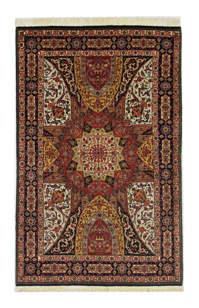 Tabriz - 50 Raj Tæppe 100x157cm - Persisk tæppe