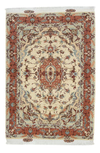 Persisk tæppe - Tabriz - Royal - 151 x 103 cm - beige