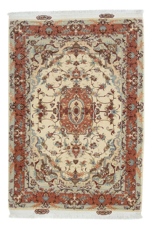 Persisk tæppe - Tabriz - Royal - 151 x 103 cm - beige