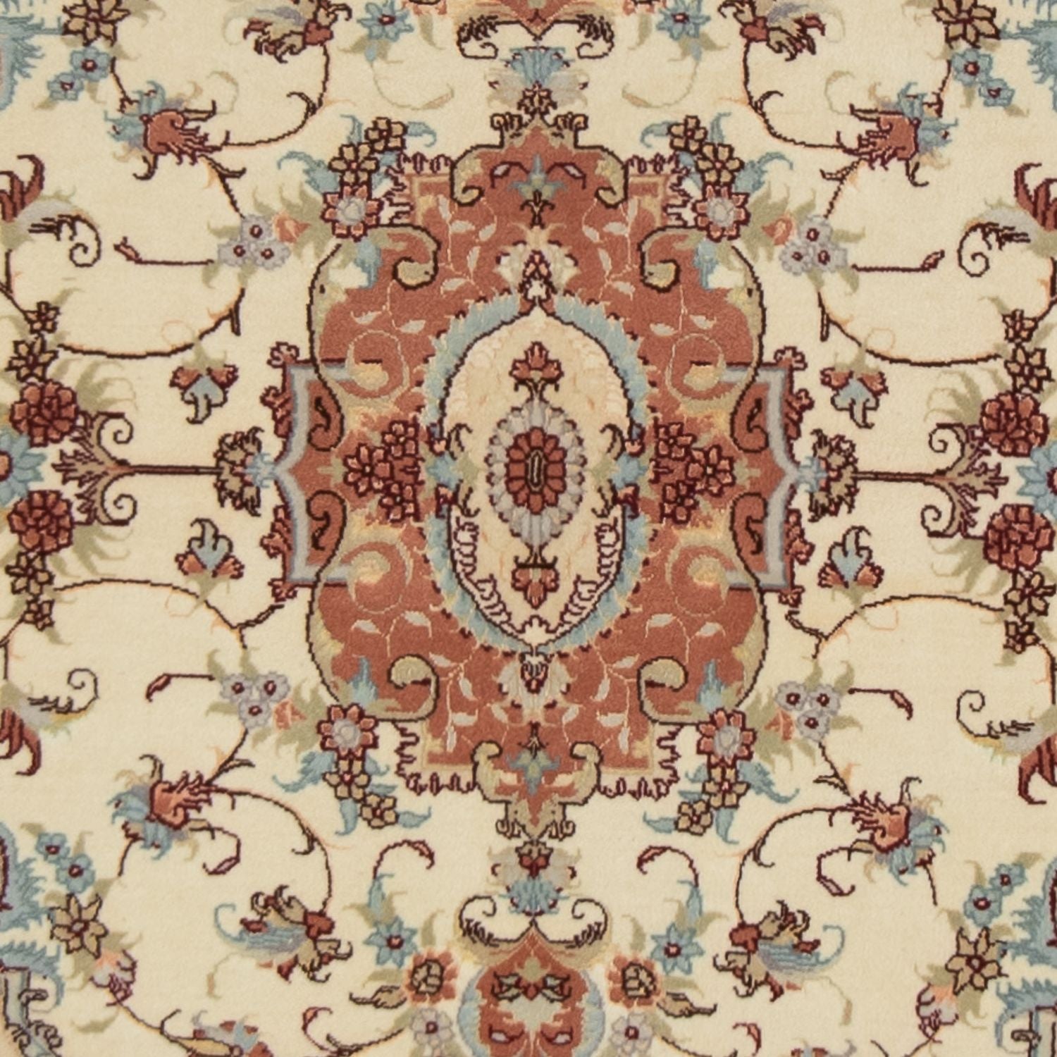 Persisk tæppe - Tabriz - Royal - 151 x 103 cm - beige
