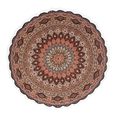 Tabriz - 50 Raj Tæppe 150x150cm - Persisk tæppe