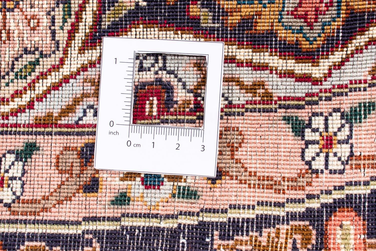 Persisk tæppe - Tabriz - Royal rundt  - 150 x 150 cm - brun