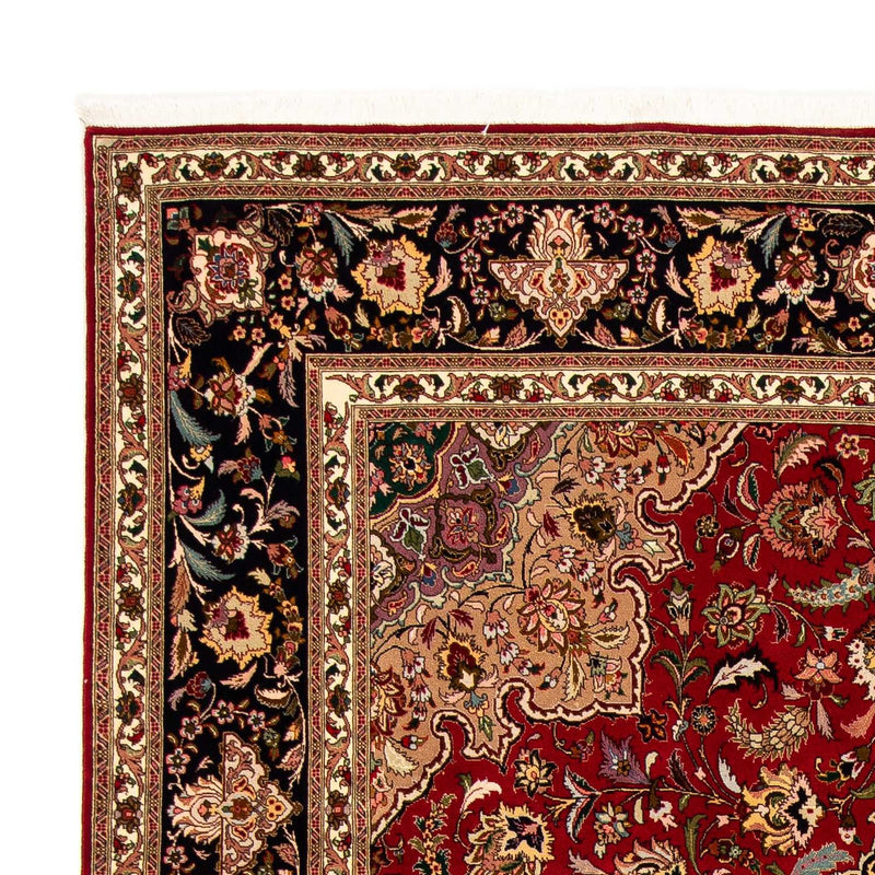 Persisk tæppe - Tabriz - Royal - 308 x 205 cm - mørkerød