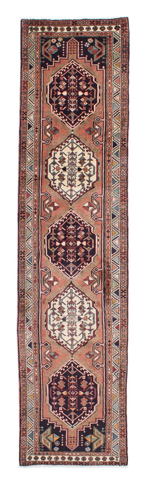 Løber Persisk tæppe - Nomadisk - 298 x 70 cm - lys brun