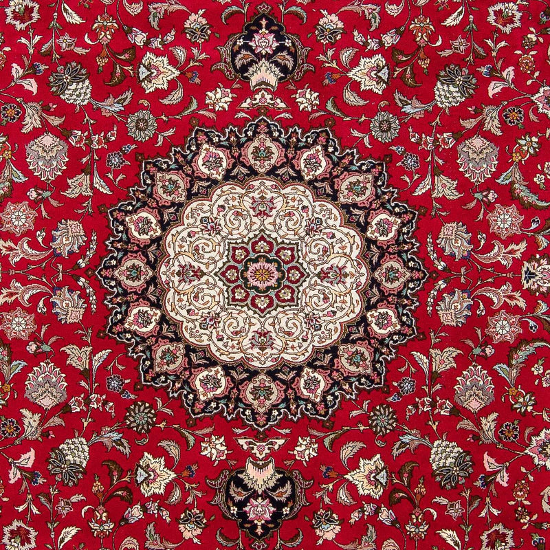 Persisk tæppe - Tabriz - Royal - 302 x 248 cm - rød