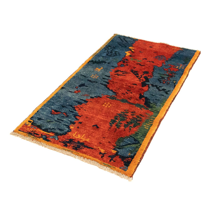 Gabbeh-tæppe - Persisk - 126 x 69 cm - rød