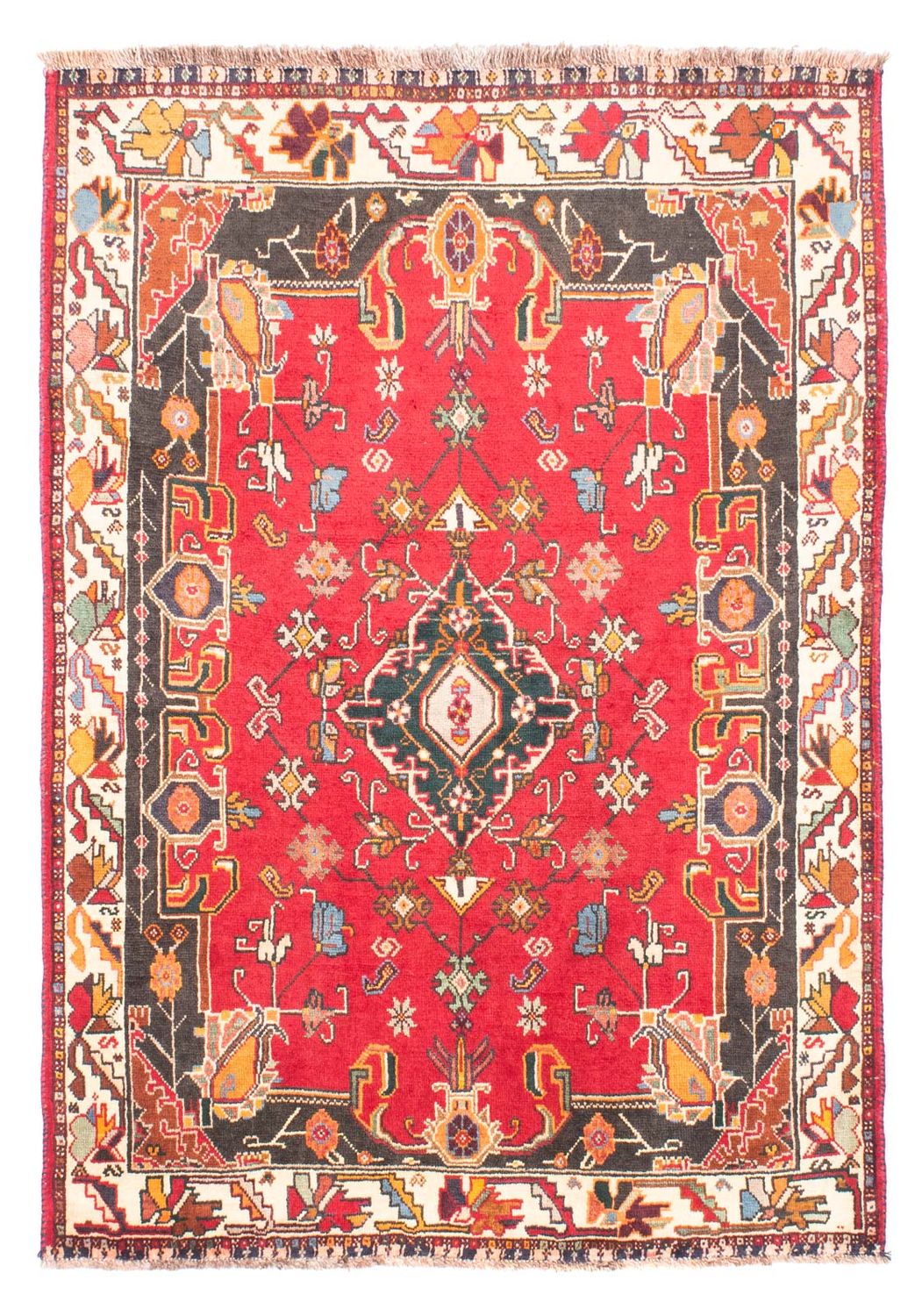 Persisk tæppe - Nomadisk - 158 x 111 cm - rød