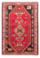 Persisk tæppe - Nomadisk - 166 x 112 cm - mørkerød