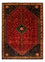 Persisk tæppe - Nomadisk - 302 x 214 cm - mørkerød