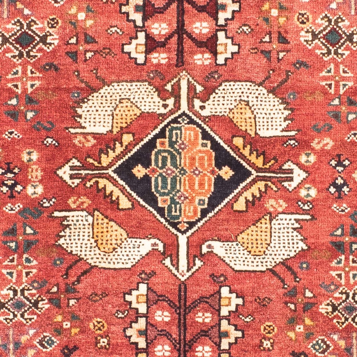 Løber Persisk tæppe - Nomadisk - 160 x 83 cm - mørkerød