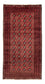 Løber Persisk tæppe - Nomadisk - 210 x 107 cm - rød