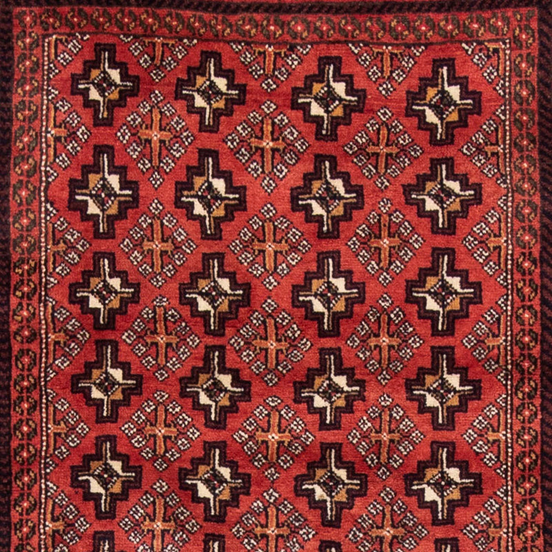 Løber Persisk tæppe - Nomadisk - 210 x 107 cm - rød