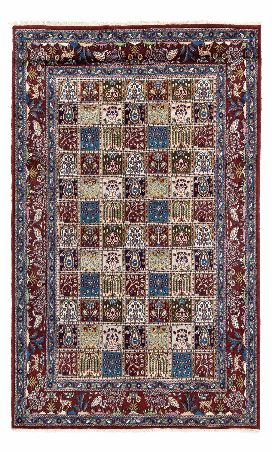 Persisk tæppe - Classic - 245 x 155 cm - mørkerød